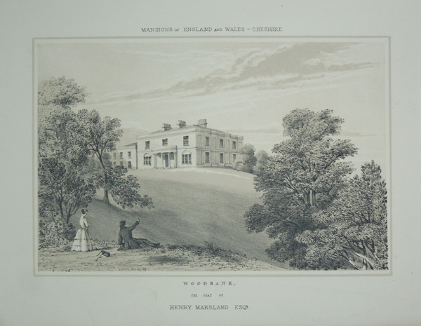 Woodbank, the Seat of Henry Marsland, Esq