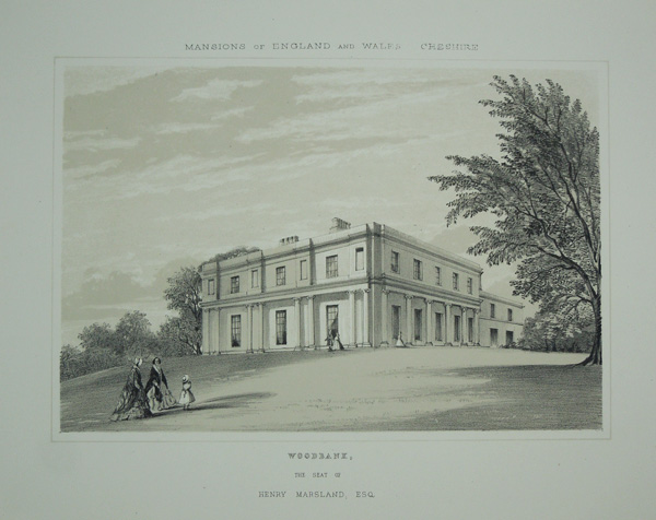 Woodbank, the Seat of Henry Marsland, Esq