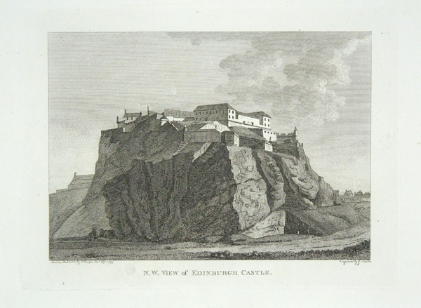 Edingburgh Castle (N.W. View)
