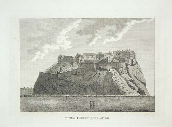 Edingburgh Castle (W. View)