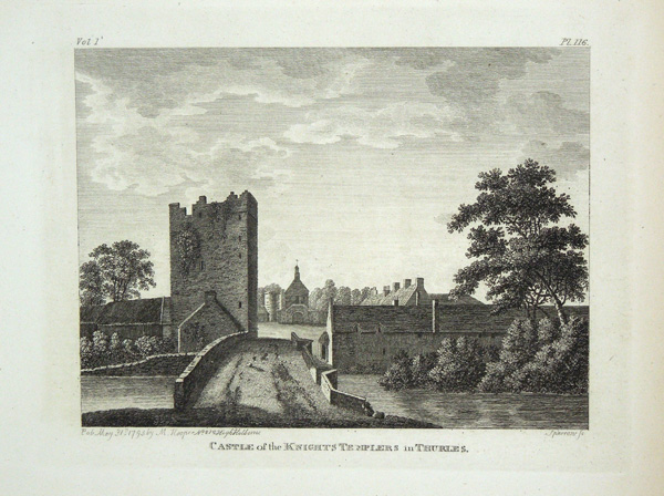 Castle of the Knights Templers in Thurles