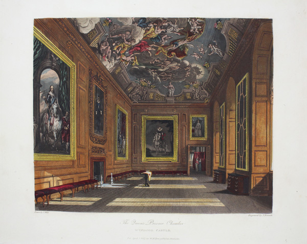 The Queens Presence Chamber, Windsor Castle