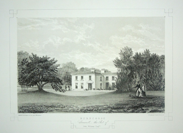 Burncoose, the Seat of John Williams, Esq