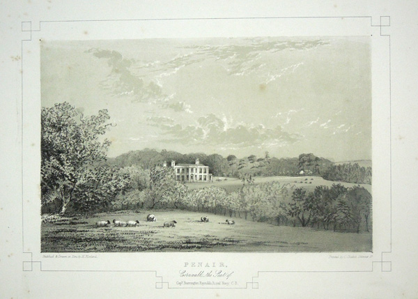 Penair, the Seat of Captain Barrington Reynolds, Royal Navy, C.B