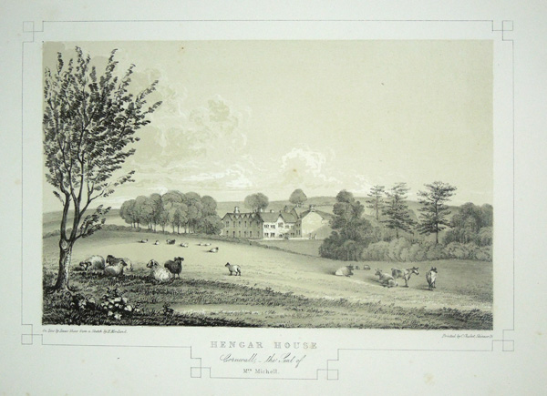 Hengar House, the Seat of Mrs Michell