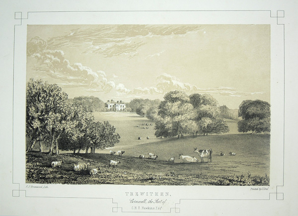 Trewithen, the Seat of C. H. T. Hawkins, Esq