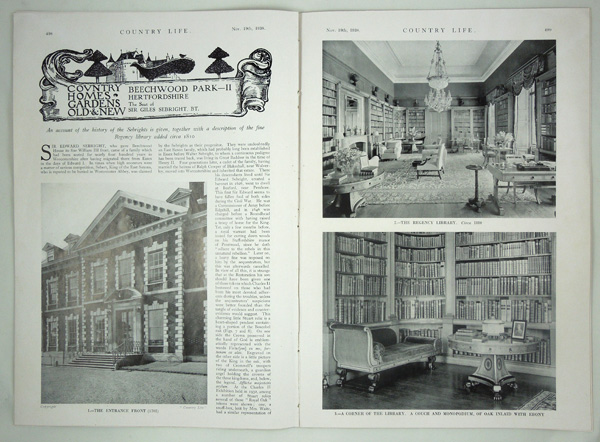 Beechwood Park (Part 2), The Seat of Sir Giles Sebright, B.T.