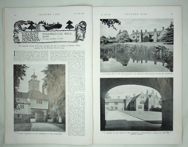 Ingatestone Hall, The Seat of Lord Petre