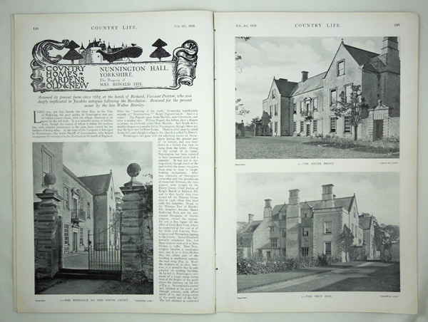 Nunnington Hall, The Property of Mrs. Ronald Fife