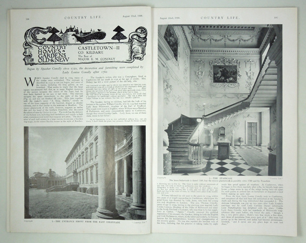 Castletown (Part-2), The Seat of Major E M Conolly