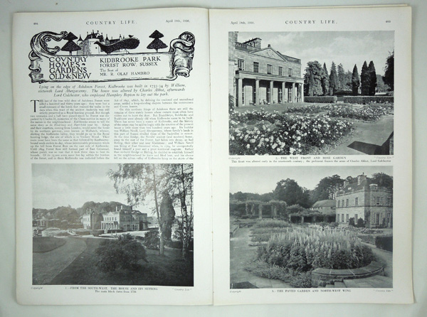Kidbrooke Park, The Seat of Mr. R. Olaf Hambro