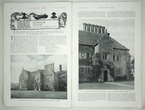 Batemans, The Late Mr. Rudyard Kipling's Sussex Home