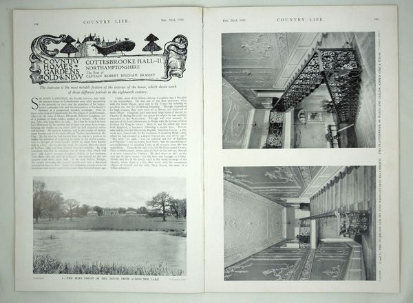 Cottesbrooke Hall (Part-2), The Seat of Captain Robert Bingham Brassey