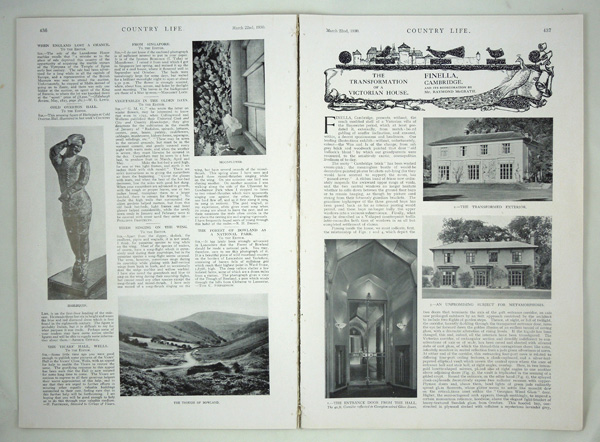 Finella, and its redecoration by Mr. Raymond McGrath.