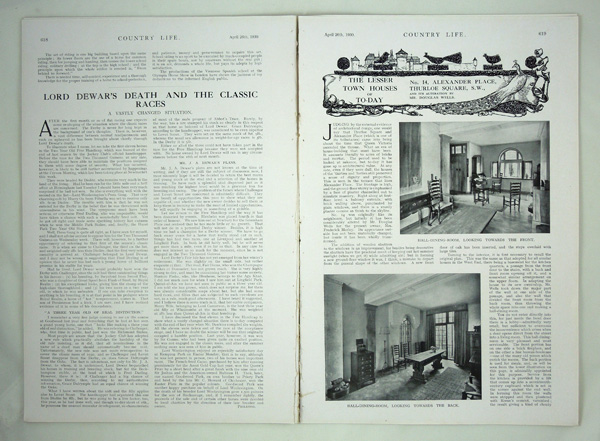 14, Alexander Place, and its alterations by Mr. Douglas Wells