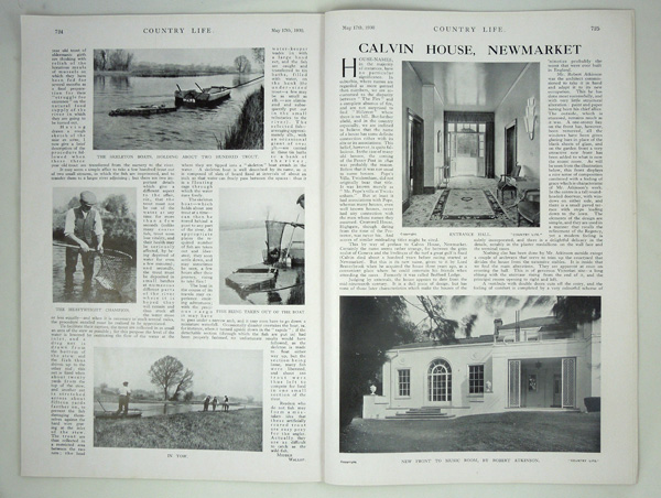 Calvin House, Newmarket (Bedford Lodge), Owned by Lord Beaverbrook