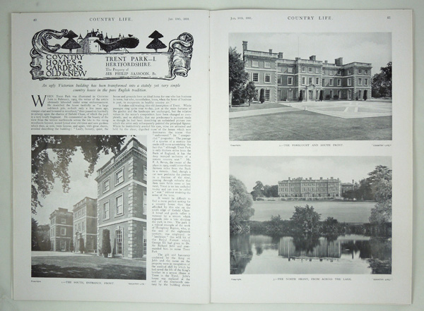 Trent Park (Part-1), The Property of Sir Philip Sassoon, Bt