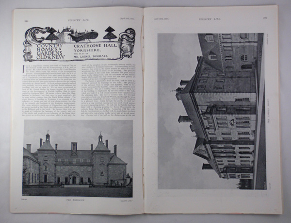 Crathorne Hall, the Seat of Mr Lionel Dugdale