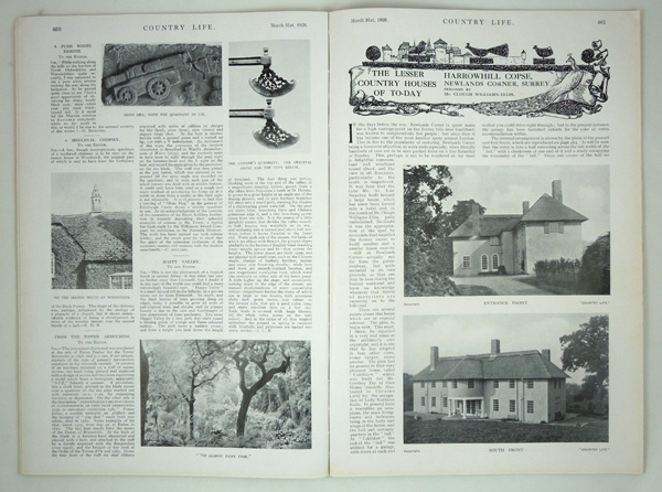 Harrowhill Copse, Newlands Corner, Designed by Mr Clough Williams-Ellis