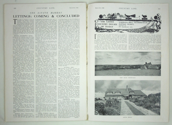 Darwell Hill, Netherfield, Battle, Designed by Mr MacDonald Gill