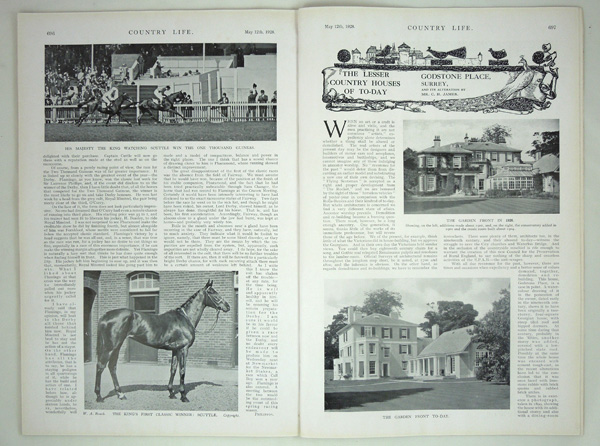 Godstone Place, and its alterations by Mr. C. H. James