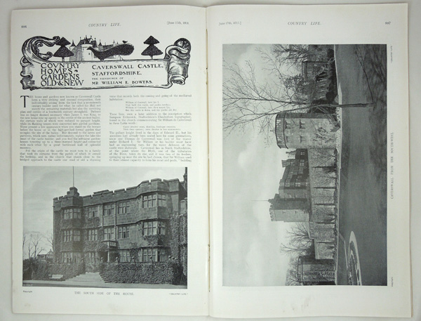 Caverswall Castle, The Residence of Mr. William E. Bowers
