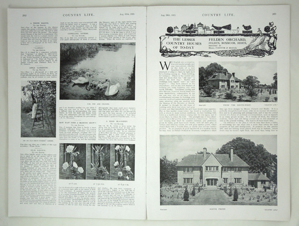 Felden Orchard, Designed by Messrs Forsyth & Maule