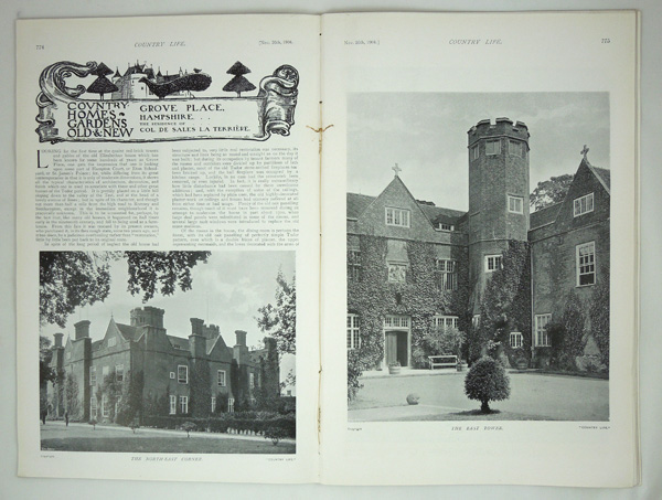 Grove Place, The Residence of Col. De. Sales La Terriere