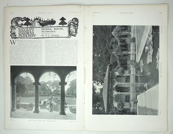 Bridge House, The Residence of Mr. H. S. Trower.