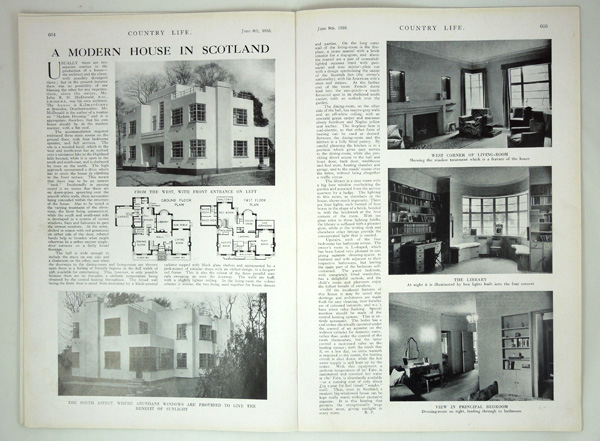 Kilmardinny House, Mr John R. H. Mcdonald, (owner and architect)