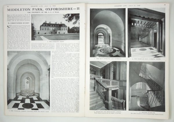 Middleton Park (Part 2). Designed by Sir Edwin & Mr Robert Lutyens