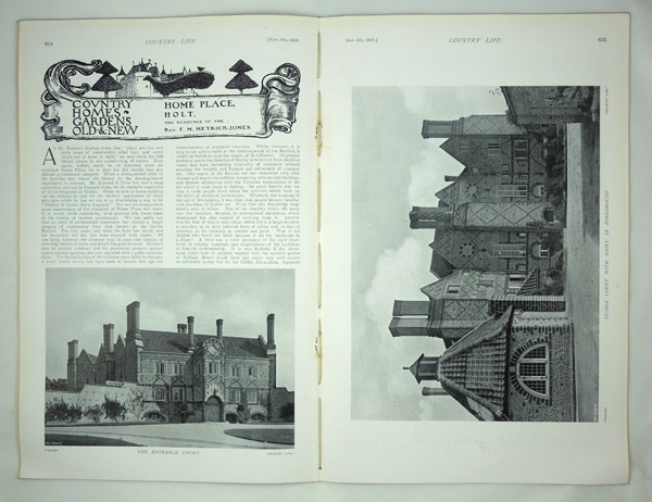 Home Place (now Voewood) the Residence of the Rev F. M. Meyrick-Jones