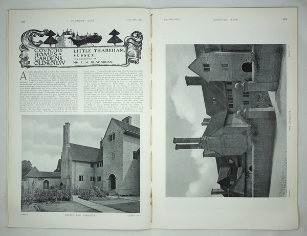 Little Thakeham, the Residence of Mr E. M. Blackburn