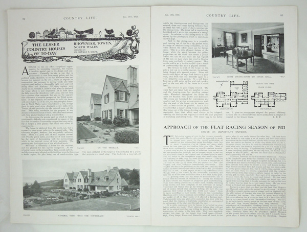 Rhowniar, Towyn, Designed by Mr Oswald P Milne