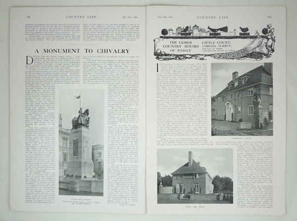 Little Court, Designed by Messrs. Lanchester, Lucas and Lodge