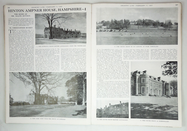 Hinton Ampner House (Part-1), The Home of Mr. Ralph Dutton.