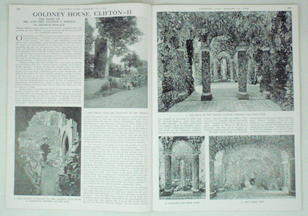 Goldney House, Clifton, Bristol. (Part 2) The home of Mr and Mrs Ellison F Eberle