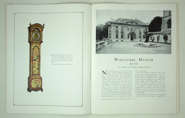 Widcombe Manor, The Residence of Mr. Horace Annesley Vachell
