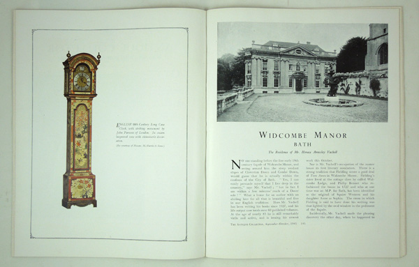 Widcombe Manor, The Residence of Mr. Horace Annesley Vachell