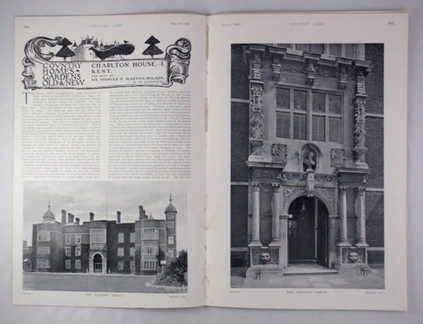 Charlton House (Part 1), The Seat of Sir Spenser P Maryon-Wilson,