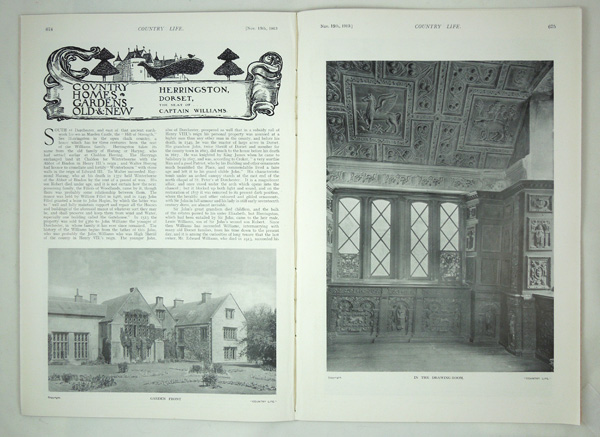 Herringston House, The Seat of Captain Williams.