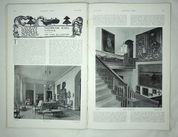 Glemham Hall, the Seat of the Earl of Guilford