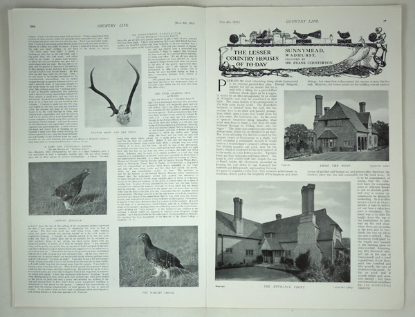 Sunnymead, Wadhurst, Designed by Mr. Frank Chesterton