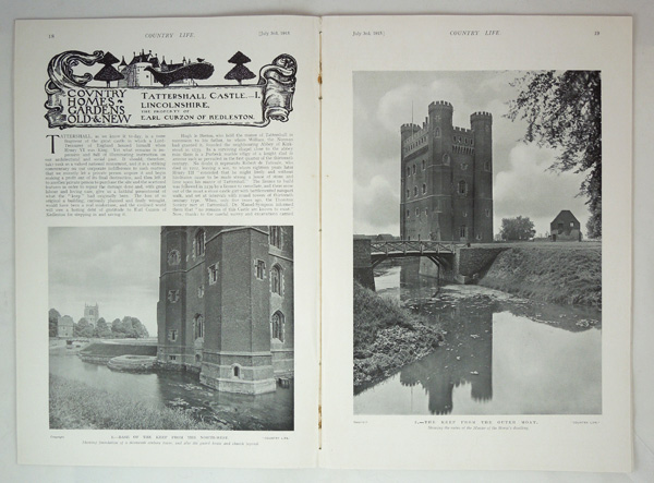 Tattershall Castle (Part-1), The Property of Earl Curzon of Kedleston