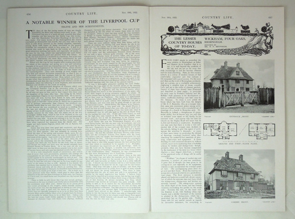 Wickham, Four Oaks, Designed By Mr. E. F. Reynolds.