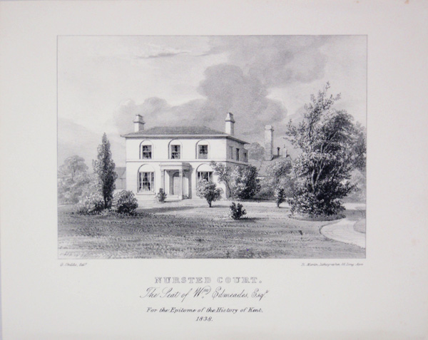 Nursted Court, the Seat of William Edmeades, Esq
