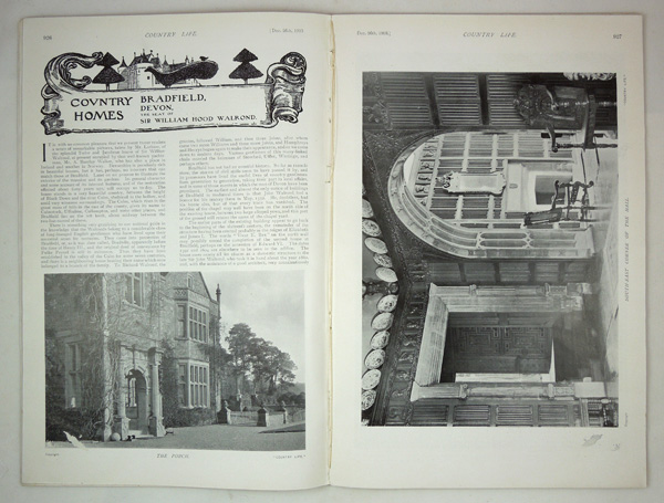 Bradfield, The Seat of Sir William Hood Walrond