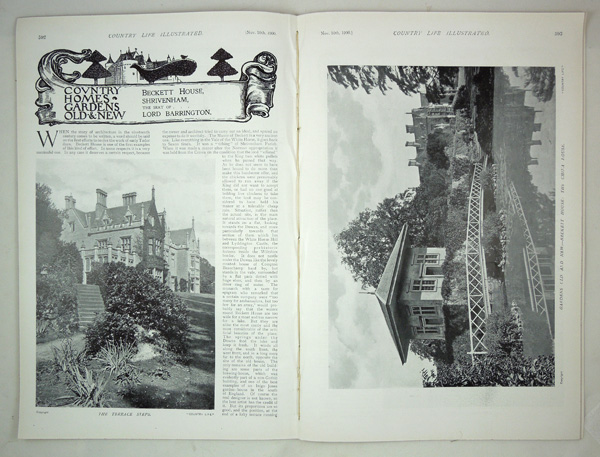 Beckett House, Shrivenham, The Seat of Lord Barrington