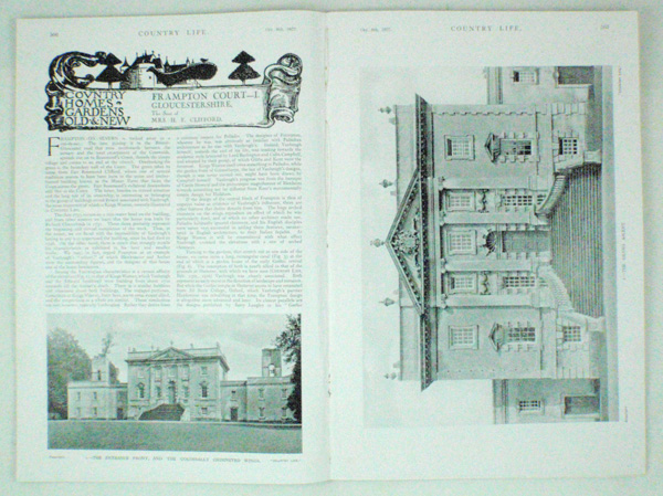 Frampton Court (Part 1 of 2), The Seat of Mrs. H. F. Clifford