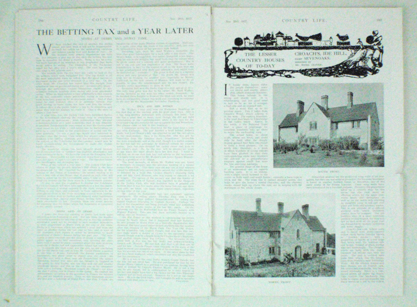 Croach's, Ide Hill, near Sevenoaks, Designed by Mr. Basil Oliver